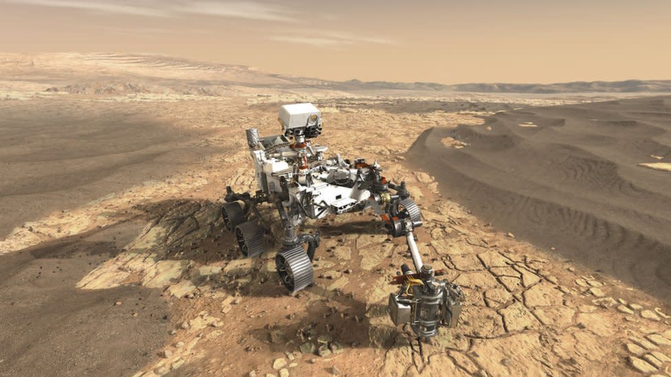 El rover Perseverance de la NASA aterriza en Marte