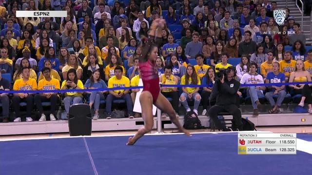 Recap: Abby Paulson’s perfect score on beam headlines No. 3 Utah women’s gymnastics tight win over No. 3 UCLA