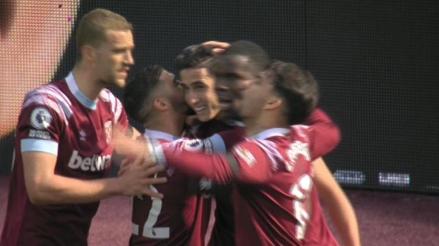Aguerd heads West Ham in front of Southampton