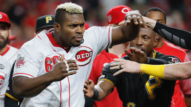 The Rush: Reds, Pirates brawl minutes after Yasiel Puig is dealt for Trevor Bauer in three-team trade