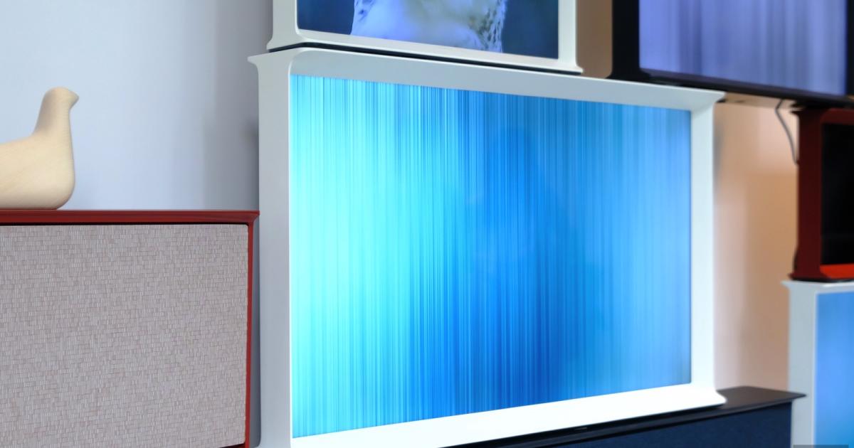Samsung's Serif TV is to blend in with your furniture | Engadget