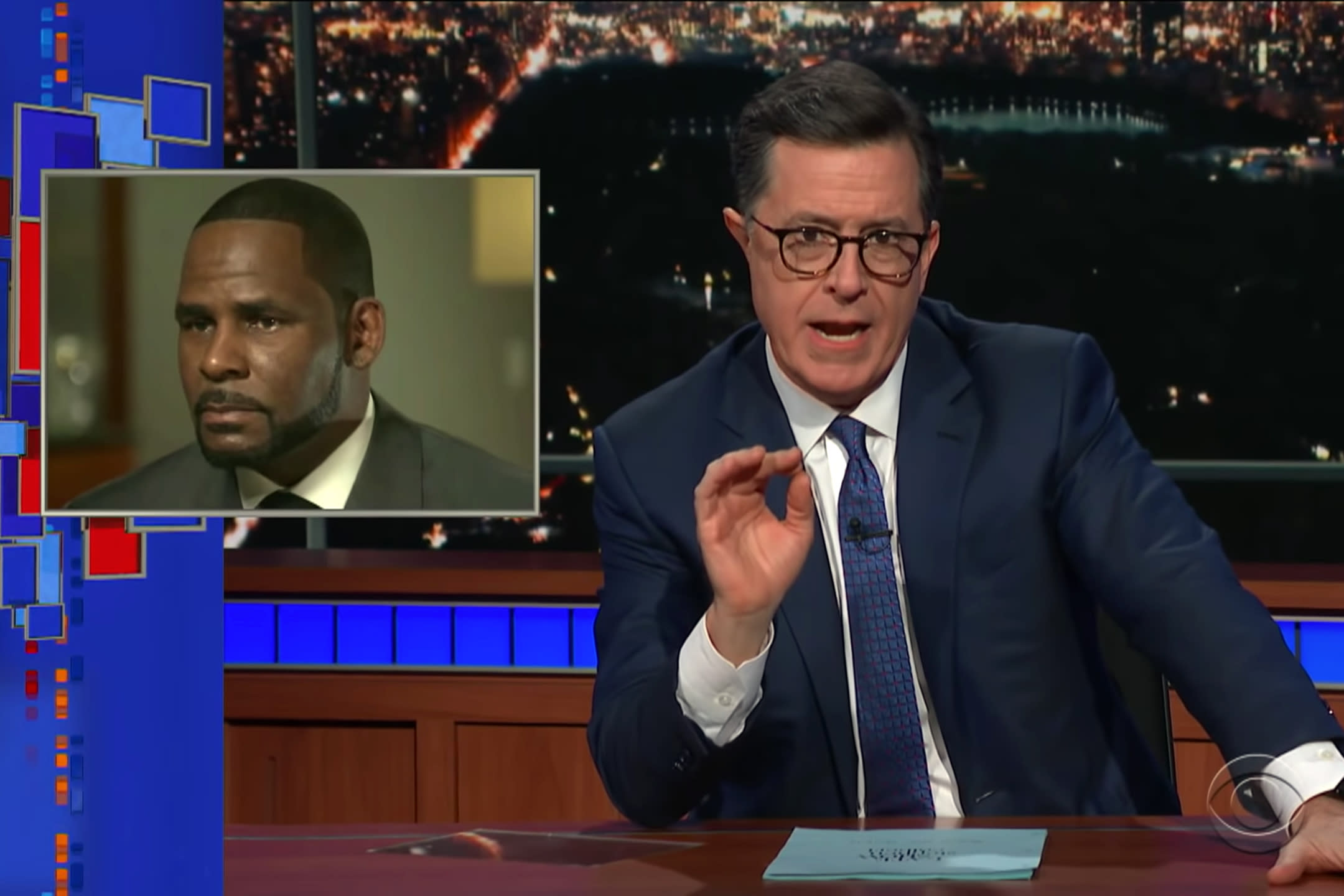 See Stephen Colbert Skewer R. Kelly: ‘This Is the Remix to Conviction’