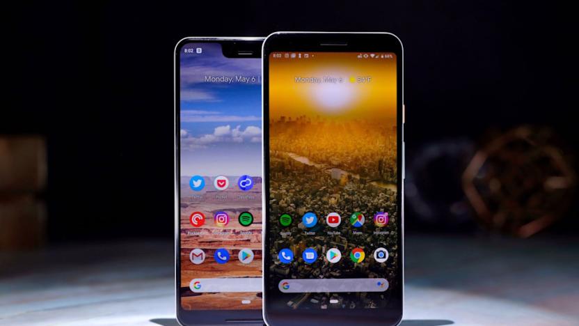 Google Pixel 3a smartphone.