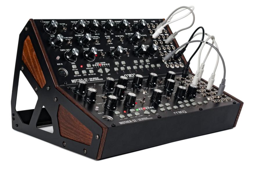 Moog adds to its analog arsenal with the Mother-32 semi-modular synth