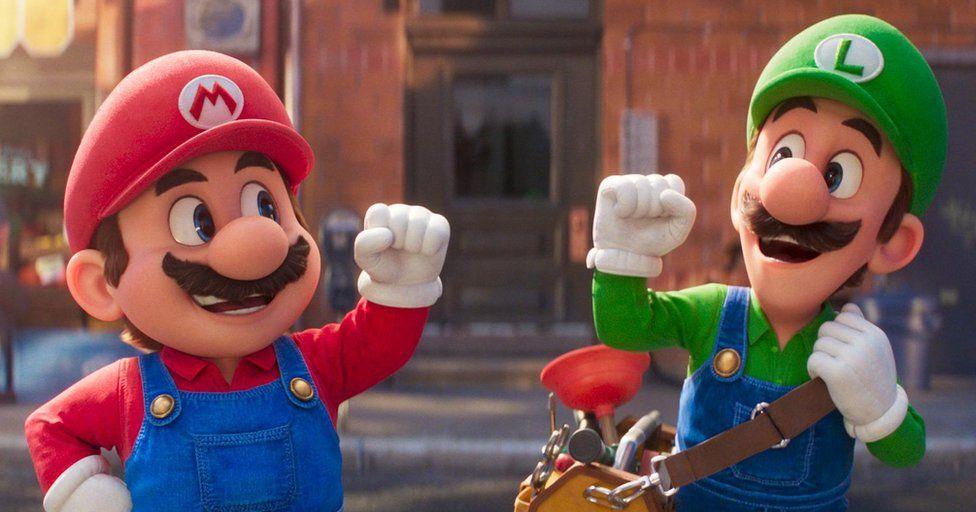 Someone posted “The Super Mario Bros. Movie.”  in full on Twitter