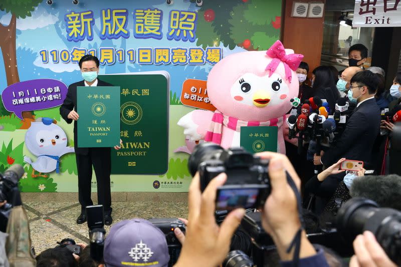 Taiwan’s new passport hopes to ban confusion with China