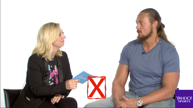 Wrestling or medicine? WWE's Big Cass gets quizzed