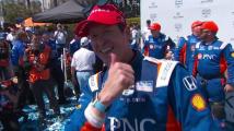 Dixon describes 'tough' IndyCar Long Beach win