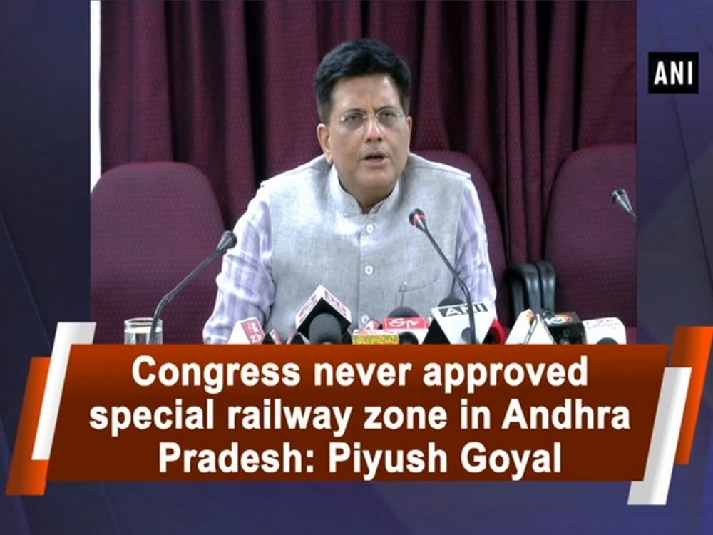 Image result for piyush goyal tweets about support to ap