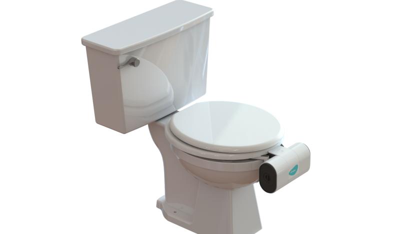 Vivoo's smart toilet clip-on device