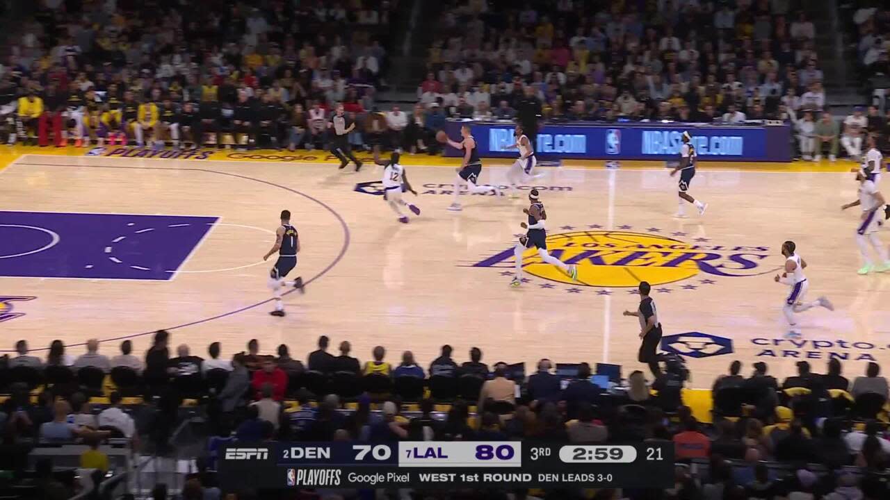 Nuggets vs Lakers Game Highlights