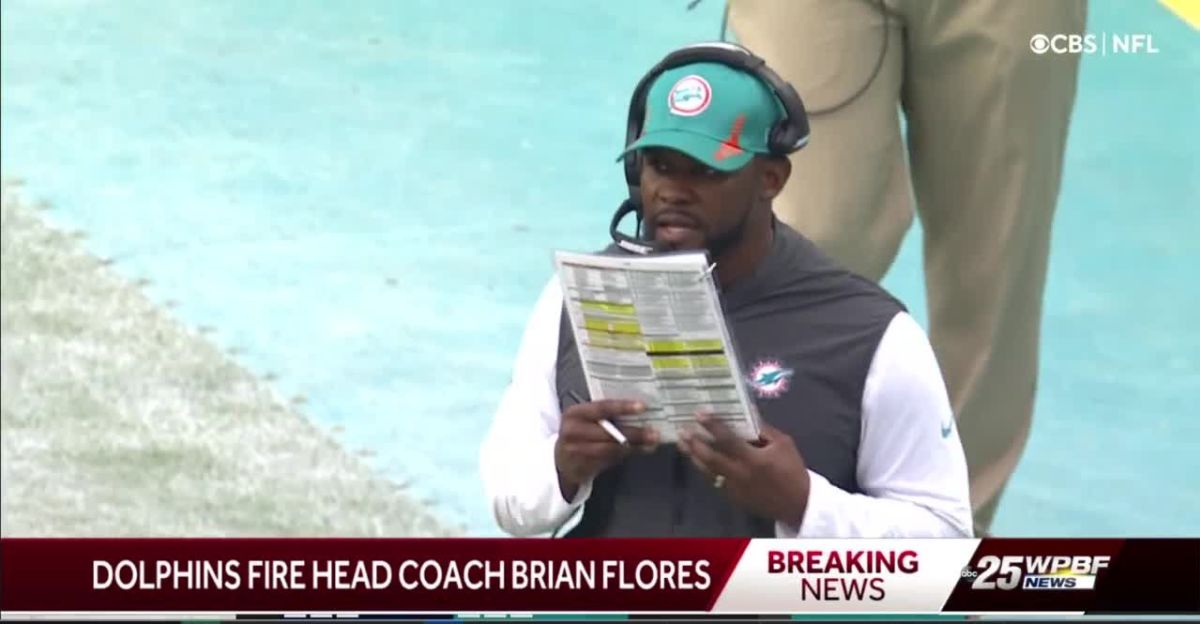 Nfl Coaches Fired Dolphins Brian Flores Vikings Mike