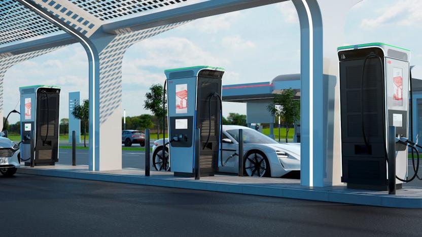 ABB claims its Terra 360 is the "world's fastest electric car charger"