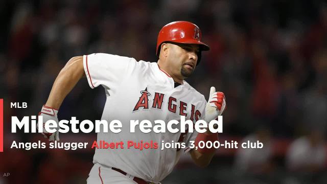 Albert Pujols joins 3,000-hit club