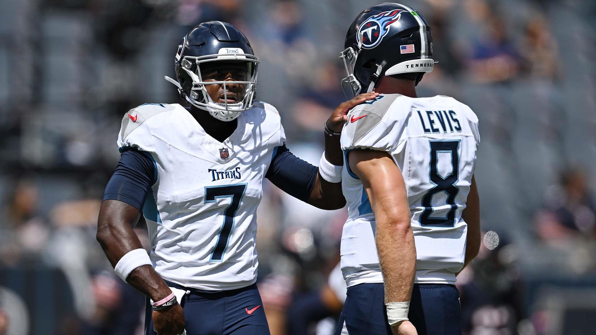 Titans coach says he hasn't seen enough to pick Willis or Levis as  Tannehill's backup