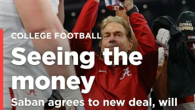 Nick Saban will make $8.3 million this season in new agreement with Alabama