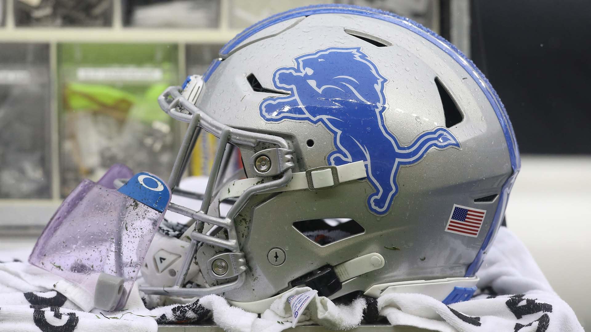 lions new helmet