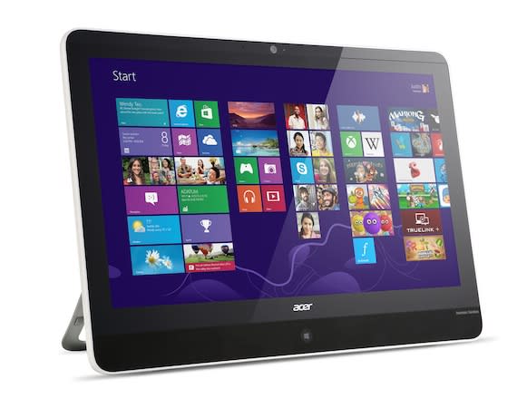 Acer's 21.5-inch Aspire Z3-600 all-in-one can move from room to room, costs $779