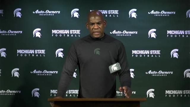 Michigan State's Mel Tucker after upset win: 'Closer to brand of football we need'
