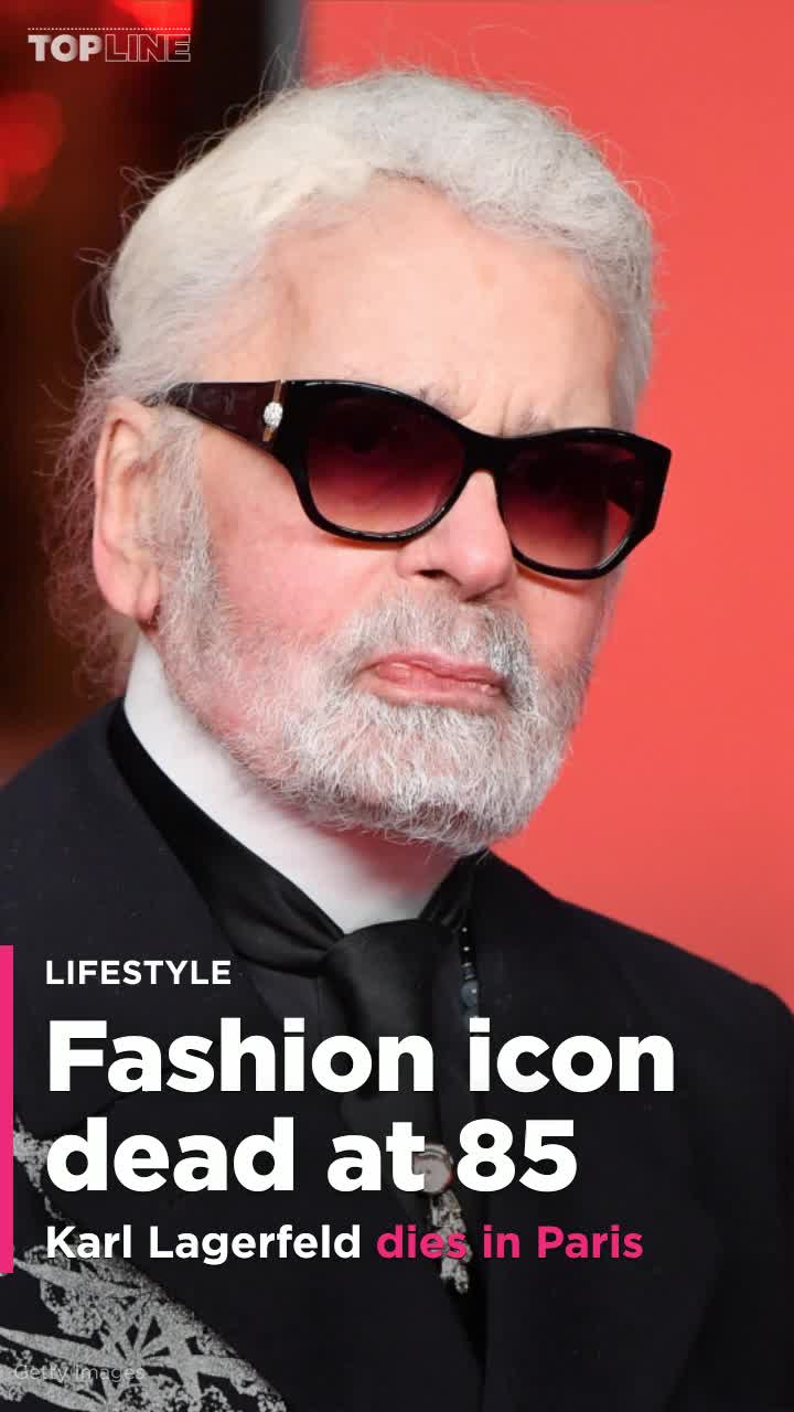 Karl Lagerfeld Dies in Paris