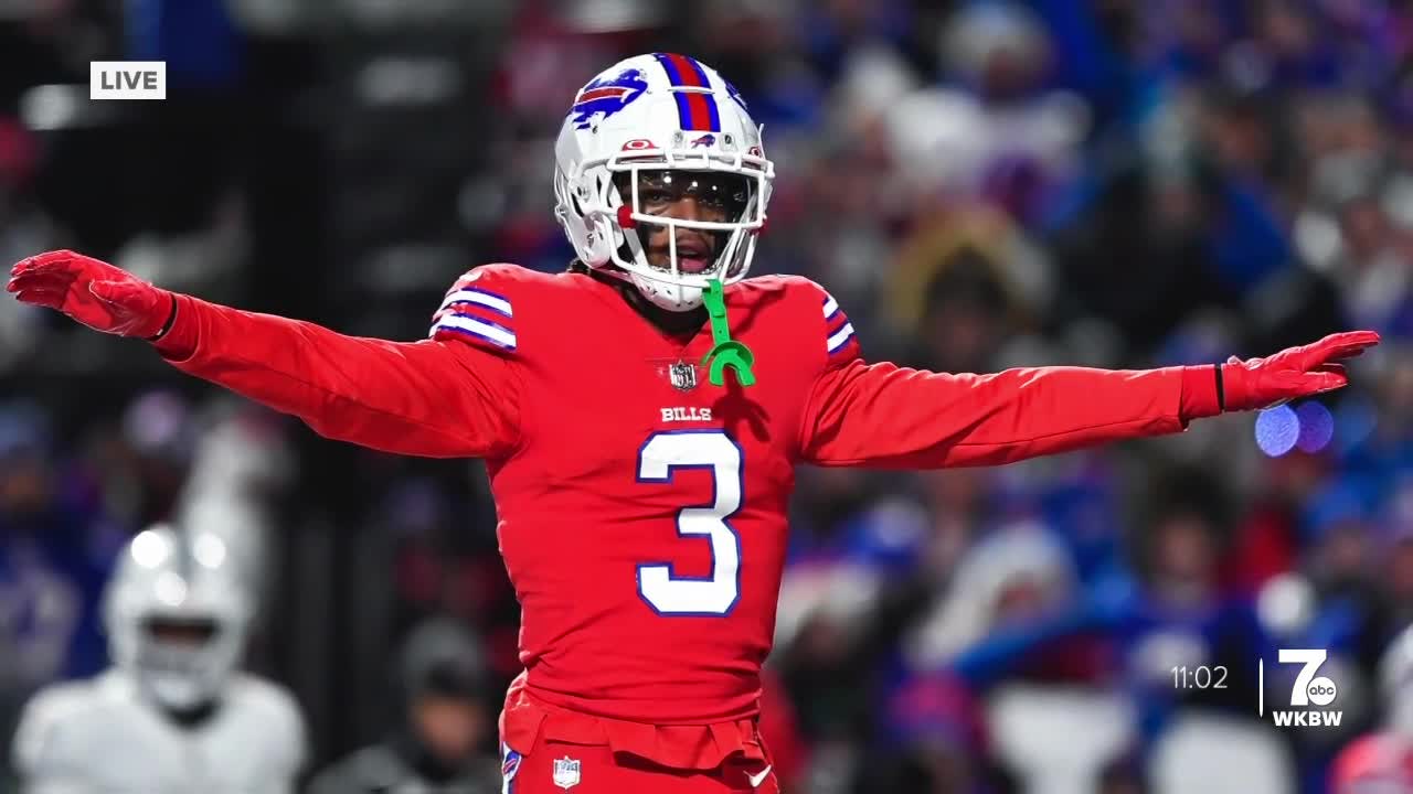 Doctors caring for Buffalo Bills safety Damar Hamlin say he has