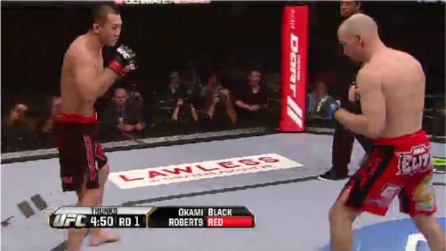 UFC 150 highlights: Okami vs. Roberts