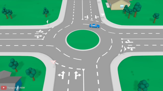 Roundabout Road Rule Changing Lanes Correctly