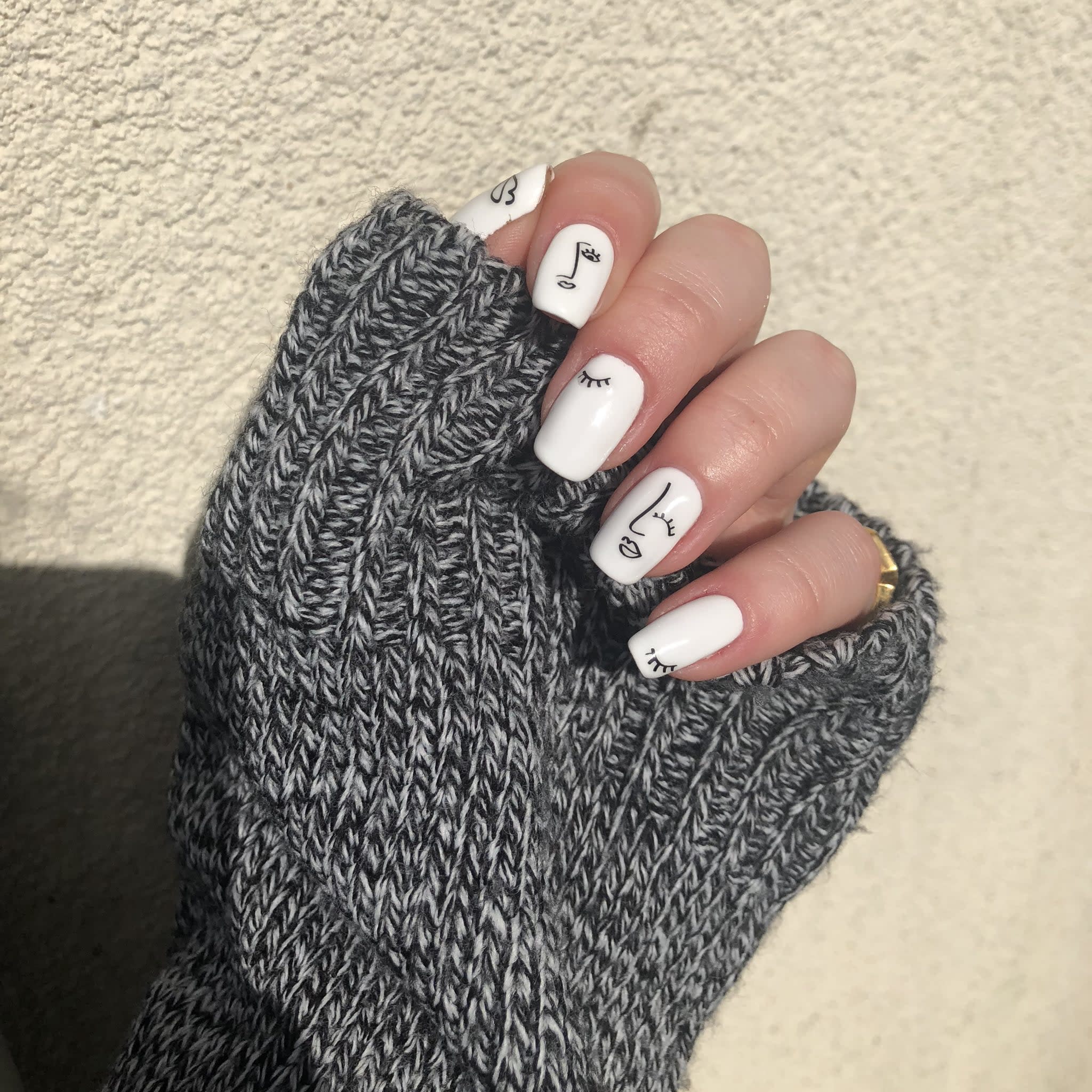 love nail stickers