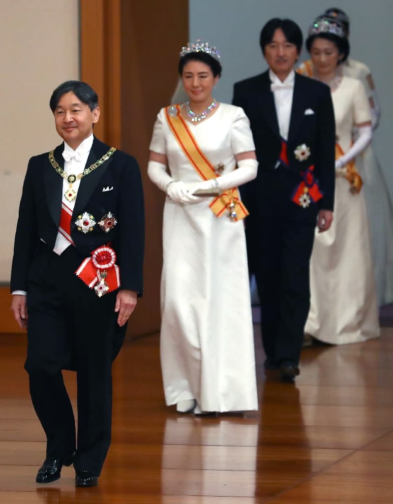 Japans New Emperor Naruhito Ascends Chrysanthemum Throne - 