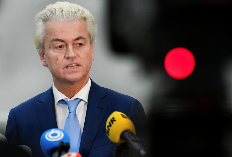 Turkey investigates Dutch politician Wilders over Erdogan comments