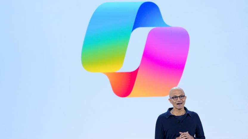 Microsoft CEO Satya Nadella speaks during a showcase event of the company's AI assistant, Copilot, ahead of the annual Build developer conference at Microsoft headquarters, Monday, May 20, 2024, in Redmond, Wash. (AP Photo/Lindsey Wasson)