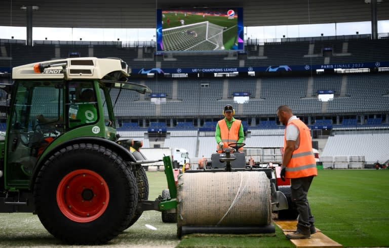 Le Stade de France s’offre un nouveau terrain pour la finale de la Ligue des Champions