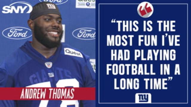 New York Giants sign Andrew Thomas to long-term extension