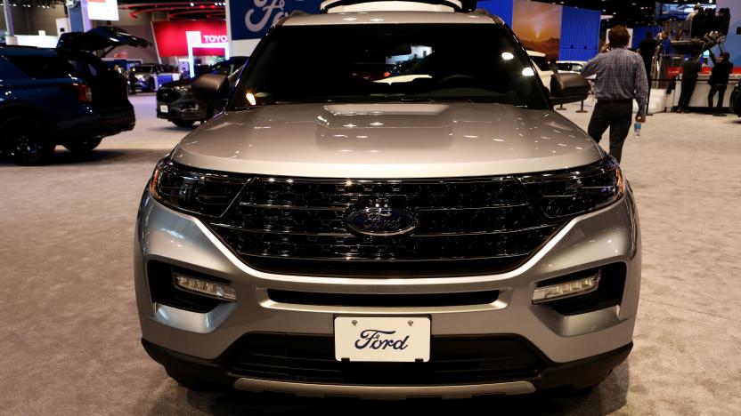 CHICAGO - FEBRUARY 07:  2020 Ford Explorer is on display at the 112th Annual Chicago Auto Show at McCormick Place in Chicago, Illinois on February 7, 2020.  (Photo By Raymond Boyd/Getty Images)"n