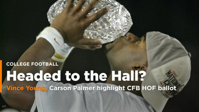 Vince Young and Carson Palmer highlight the 2019 College Football Hall of Fame ballot