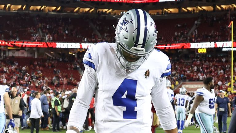 Dak Prescott's performance vs. 49ers gives Cowboys a problem they didn't  anticipate having