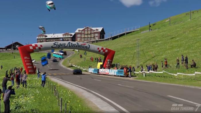 Gran Tourismo 7's soft suspension physics are launching cars into orbit