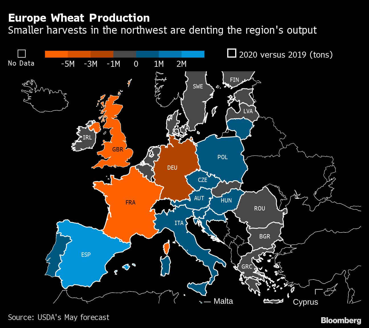 Europe’s Extreme Weather Threatens Wheat Crops - Yahoo Finance Australia