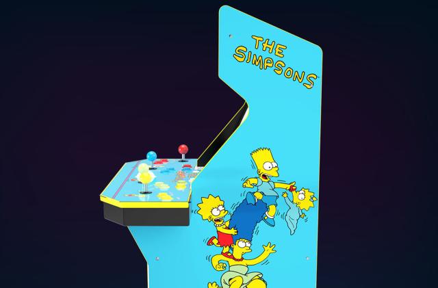 'The Simpsons' retro arcade game cabinet from Arcade1Up