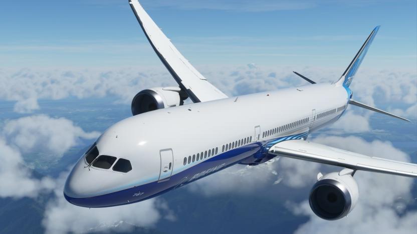'Flight Simulator' Boeing Dreamliner