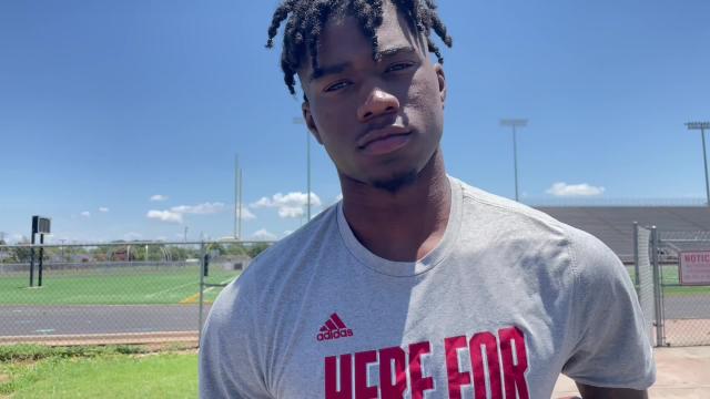 North Caddo's Omarion Miller talks Nebraska, his grandpa, KJ Black, Titans coaches