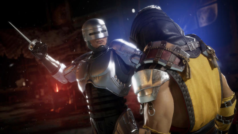 RoboCop in 'Mortal Kombat 11'