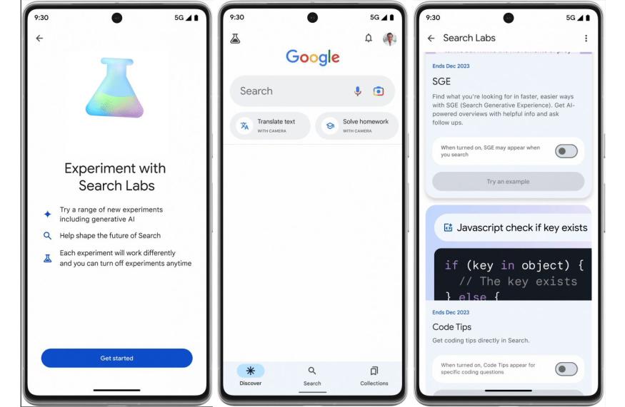 Google's Search Labs let you test its AI powered 'products and ideas'