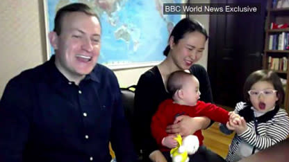 Dad Tells What Really Happened When His Kids Crashed His Live TV Interview