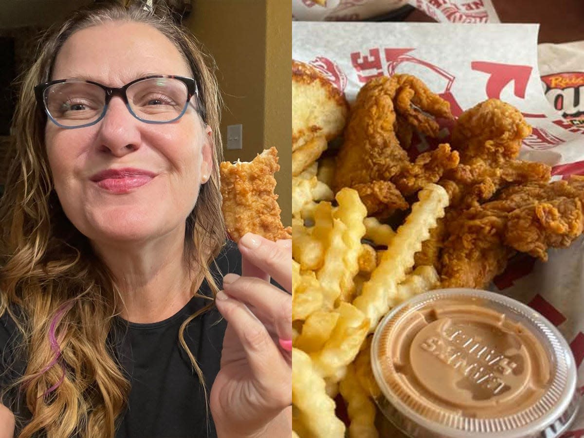 I tried chicken fingers from Chick-fil-A, Zaxby's, and Raising Cane's, and a bel..