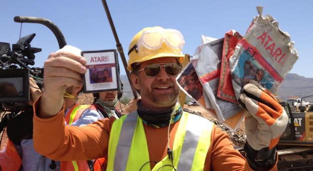 Microsoft's E.T. game excavation hits paydirt