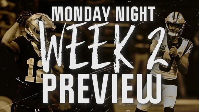 Monday Night Schedule: What are the Week two Monday Night Football games?