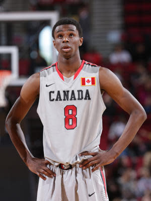 andrew wiggins team canada jersey