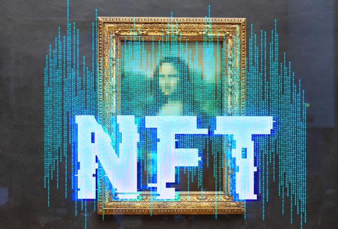 nft: non-fungible token, digital art protected by the blockchain