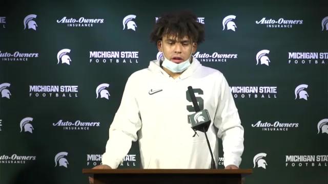Michigan State football RB Connor Heyward: 'We didn't take any days off'
